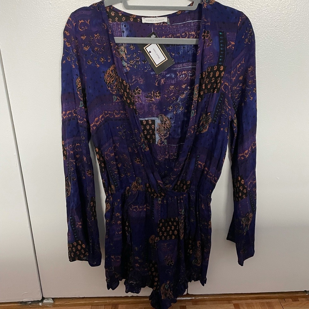 NWT Honey Punch Romper